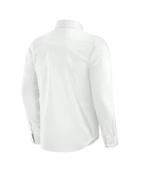 J. Palmer Men's White San Francisco 49ers Man-In-Motion Long Sleeve Button-Up Dress Shirt