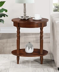 Convenience Concepts 24" Wood Classic Accents Brandi Oval End Table