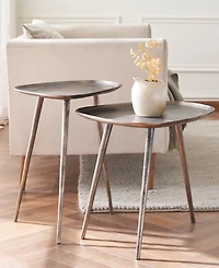 Convenience Concepts 19" Bali Metal End Table