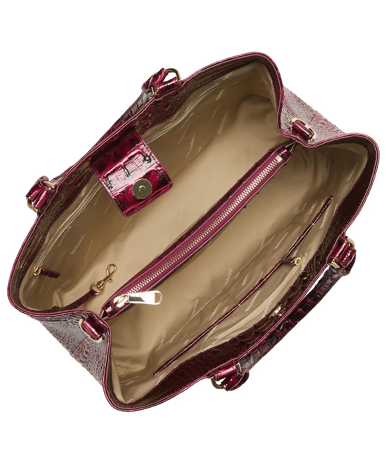 Brahmin Denise Large Leather Carryall Bag