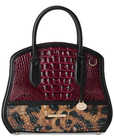 Brahmin Rosetta Medium Leather Satchel