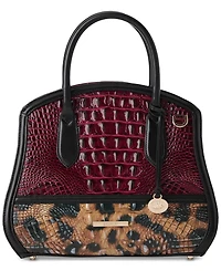 Brahmin Rosetta Medium Leather Satchel