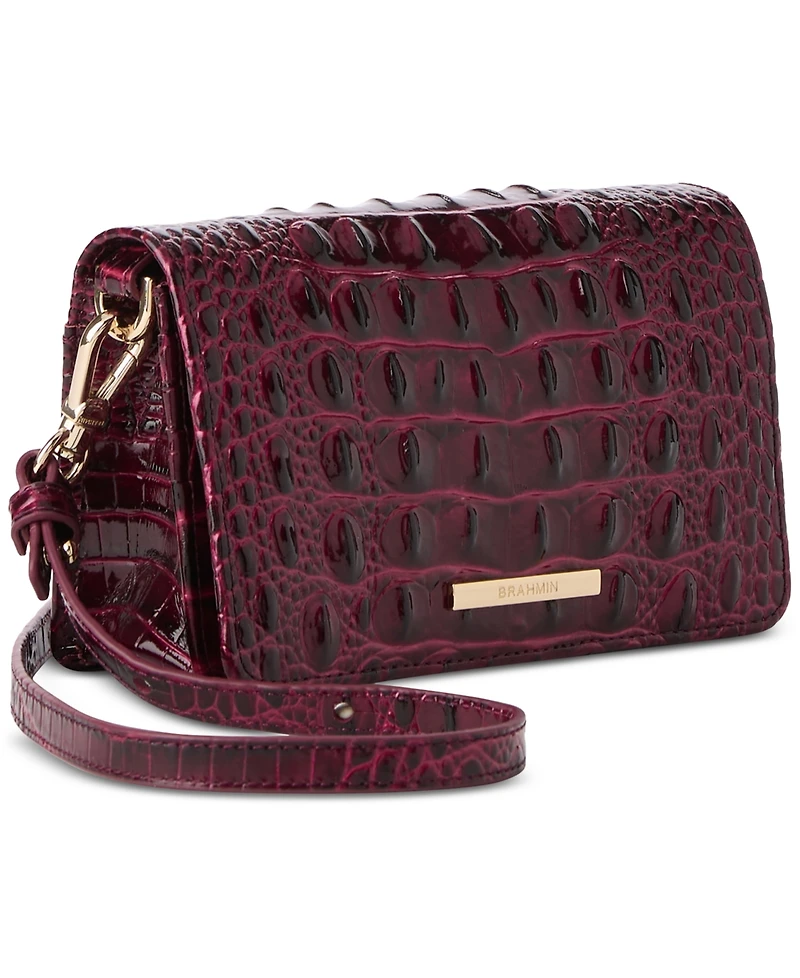 Brahmin Minuette Melbourne Mini Leather Crossbody Bag