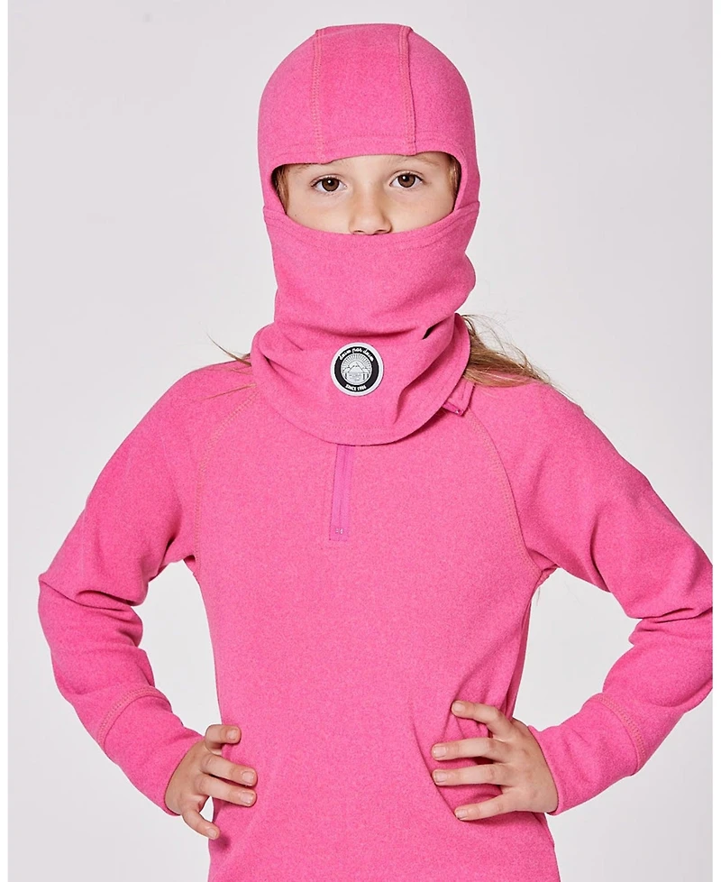 Deux par Girl Brushed Jersey Balaclava Candy Pink - Toddler|Child
