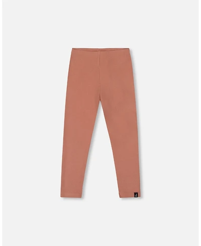 Deux par Girl Super Soft Ribbed Leggings Dusty Pink