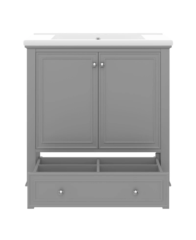 Streamdale Furniture 30" Bathroom Vanity with Sink Combo