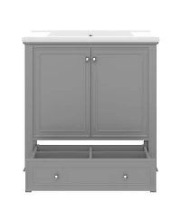 Streamdale Furniture 30" Bathroom Vanity with Sink Combo