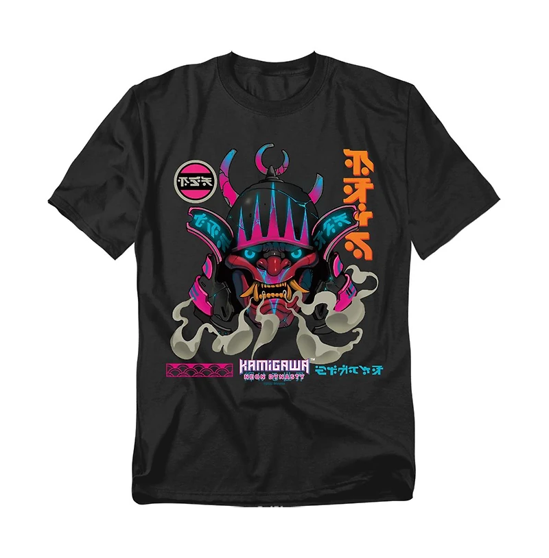 Logovision Men's Magic The Gathering Mtg Nd Mask T-Shirt