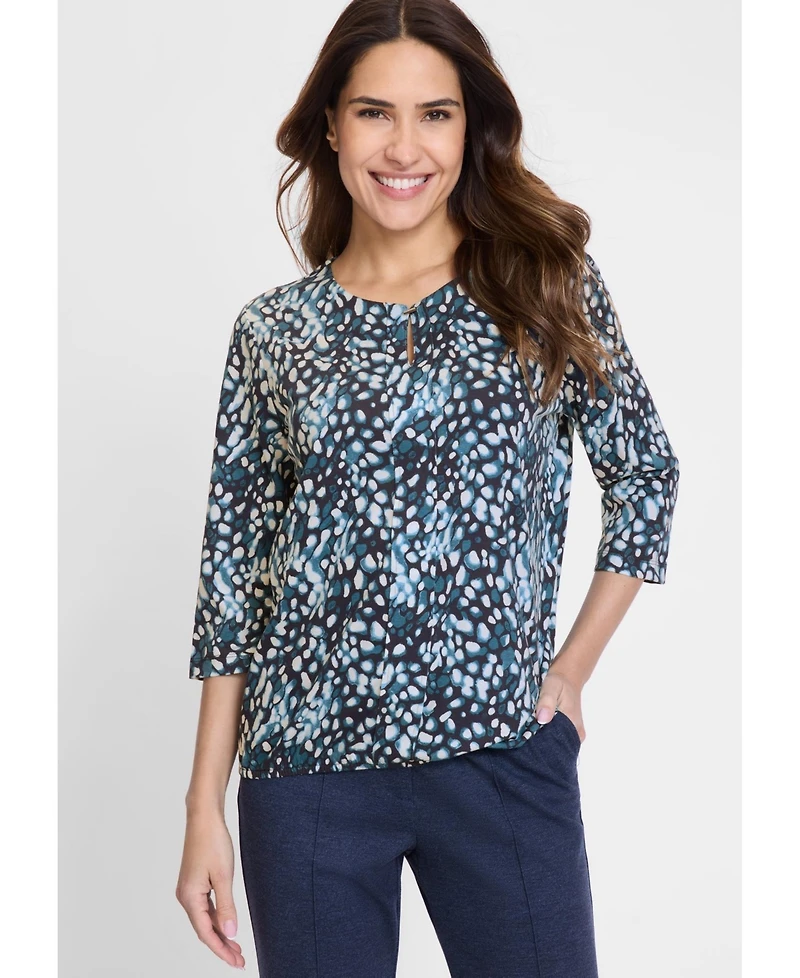 Olsen Modern Animal Print T-Shirt
