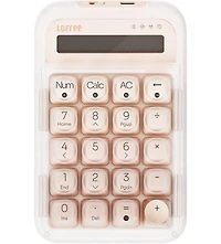 Lofree Foundation Tri-Mode Wireless Numpad with White Led Backlight, Compatible with MacOS, iOS, Windows, and Android