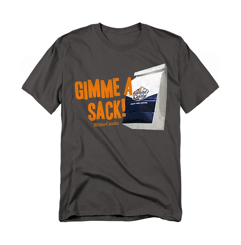 Logovision Big & Tall White Castle Gimmie A Sack T-Shirt