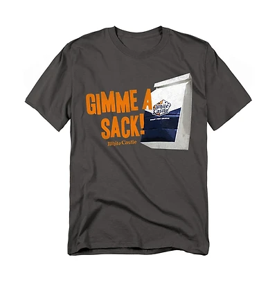Logovision Big & Tall White Castle Gimmie A Sack T-Shirt