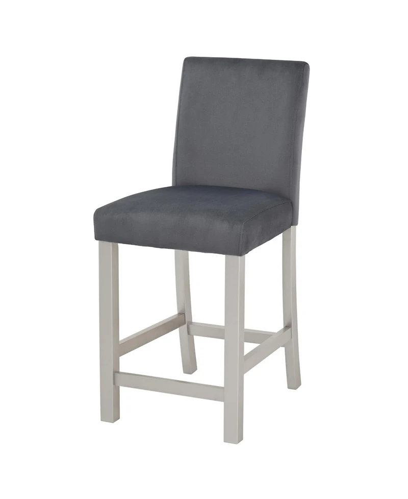 Streamdale Furniture Counter Height Dining Set - Silver Grey