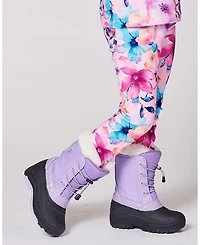 Deux par Girl Winter Boots Lavender with Removable Liner - Toddler|Child