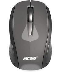 Acer Rf Wireless Mouse (Gray/Black) | Works with Chromebook | Usb Plug and Play for Right/Left Handed Users