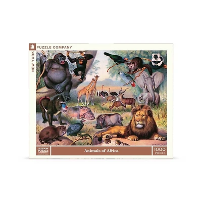 New York Puzzle Company Animals of Africa 1000 Piece Puzzle