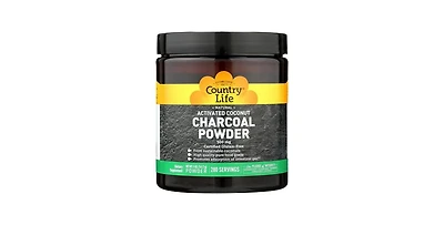 Country Life Activated Charcoal Powder, 500 mg, 5 Oz