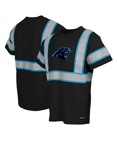 Buffalo Outdoors Men's Black Carolina Panthers Safety Heavyweight T-Shirt