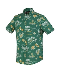 Reyn Spooner Men's Green Green Bay Packers Throwback Kekai Performance Button-Down Shirt