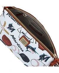 Dooney & Bourke Miami Marlins Gameday Suki Crossbody with Medium Wristlet