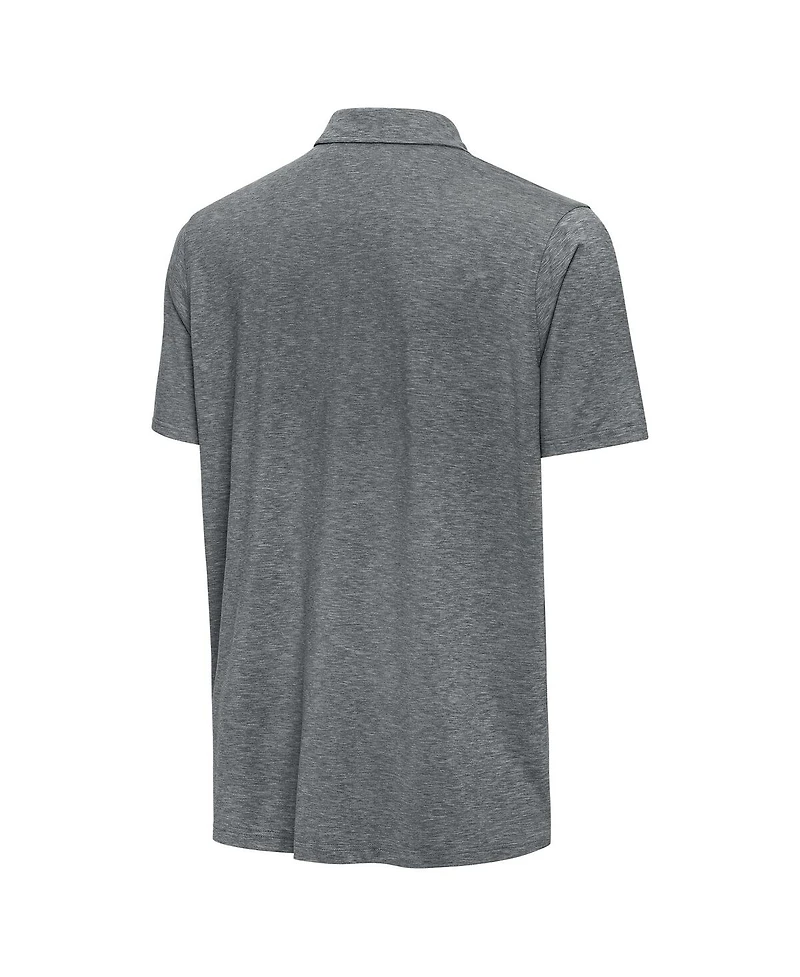 Antigua Men's Pewter Army Black Knights Dashing Polo Shirt