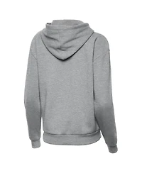 Antigua Women's Heather Gray Buffalo Bills Victory Pullover Hoodie