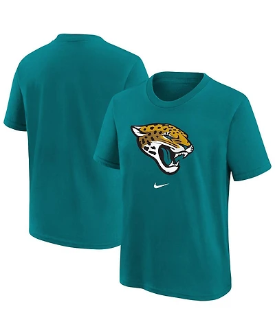 Nike Big Boys and Girls Teal Jacksonville Jaguars Primary Logo Legend T-Shirt