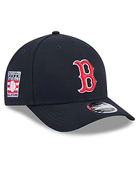 New Era Men's Navy Boston Red Sox Baseball Hall of Fame 9FORTY M-Crown Adjustable Hat
