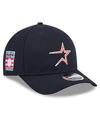New Era Men's Navy Houston Astros Baseball Hall of Fame 9FORTY M-Crown Adjustable Hat