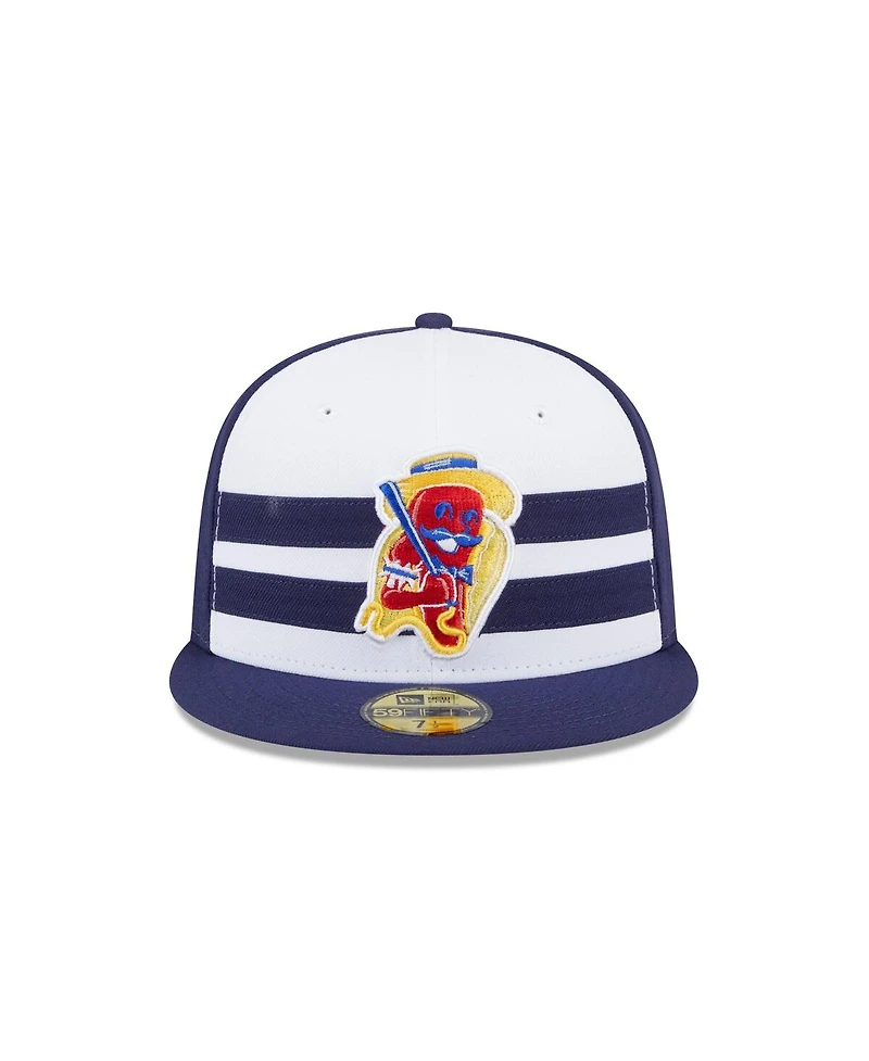 New Era Men's Navy Brooklyn Cyclones Theme Nights 59FIFTY Fitted Hat