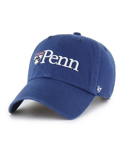 '47 Brand Men's Navy Pennsylvania Quakers Clean Up Adjustable Hat