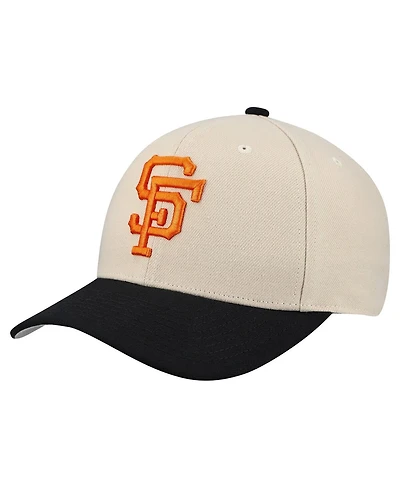 Mitchell & Ness Men's and Women's Cream San Francisco Giants Basic Coop Pro Adjustable Hat