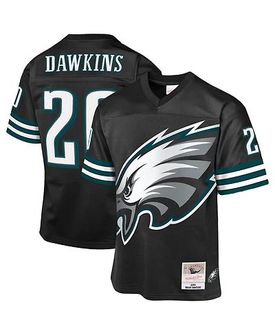 Mitchell & Ness Big Boys and Girls  Brian Dawkins Black Philadelphia Eagles 2004 Throwback Fashion Jersey