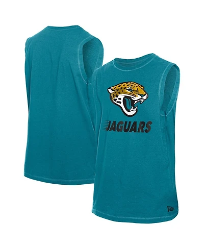 New Era Men's Teal Jacksonville Jaguars Leisure Collection Tank Top