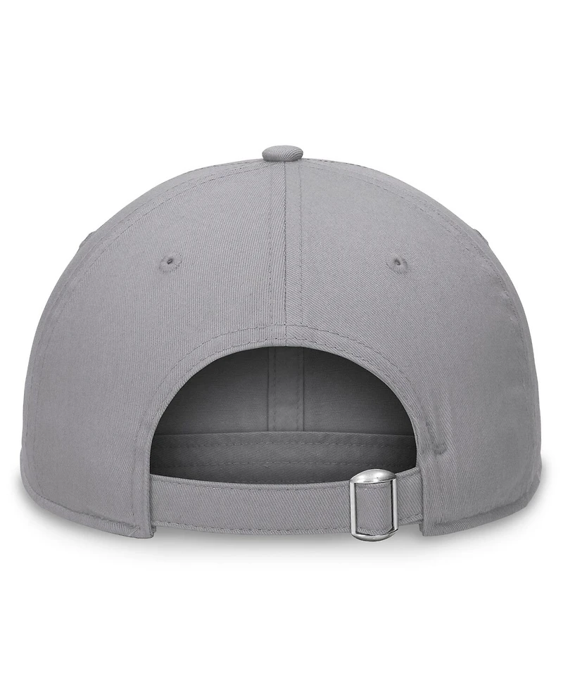 Fanatics Men's Gray Anaheim Ducks Extra Time Adjustable Hat