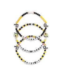 Foco Pittsburgh Pirates 3-Pack Friendship Bracelet Set