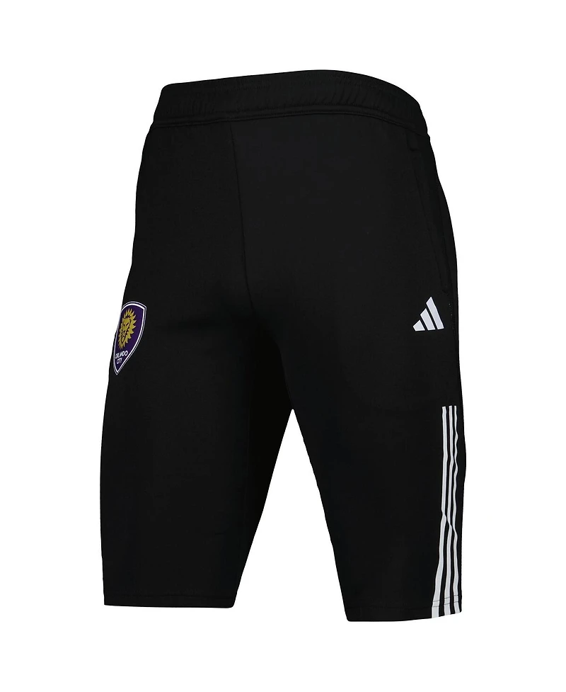Adidas Men's Black Orlando City Sc 2023 On-Field Training Aeroready Half Pants
