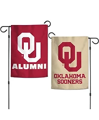 Wincraft Oklahoma Sooners 12" x 18" Double-Sided Alumni Garden Flag