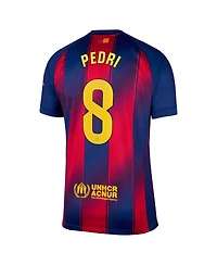 Nike Men's Pedri Navy Barcelona 2025/26 Home Replica Jersey
