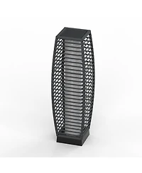 Mondawe Outdoor Tengbian Solar Floor Light,Drum-Woven Design,All year Round Illumination Floor Light