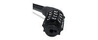 Bike Lock 4 Digit Resettable Combination Cable for Bicycle, 2 Feet x 1/2 Inch