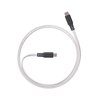 Ventev Flat Usb C to Usb C High Speed Tangle-Free 3 Foot Cable