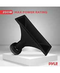 Pyle "4'' x 10'' Horn Tweeter Speaker - High-Quality Audio Component for Home & Car Audio Systems