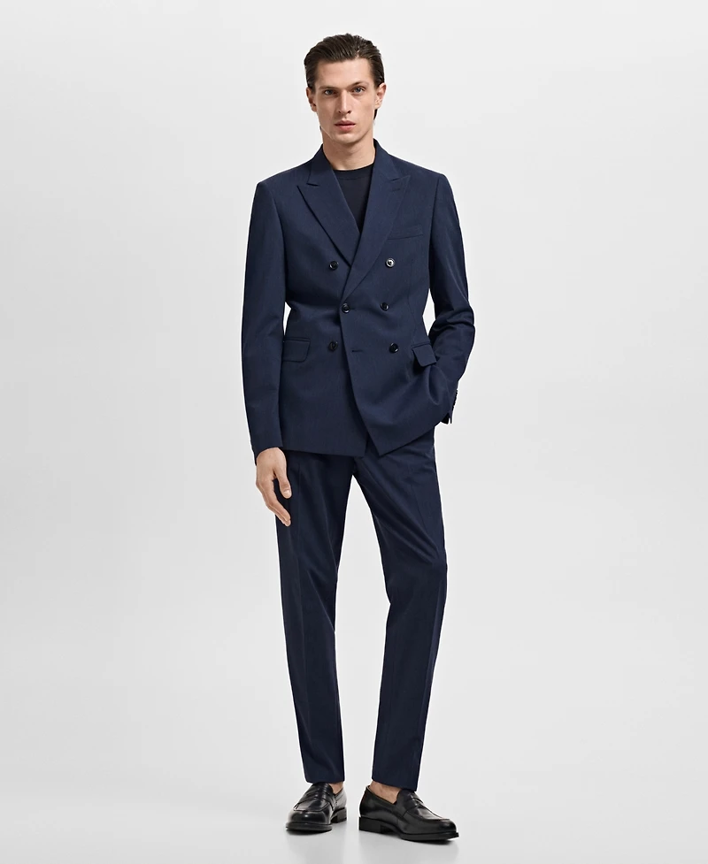 Mango Men's Monaco Slim-Fit Suit Pants