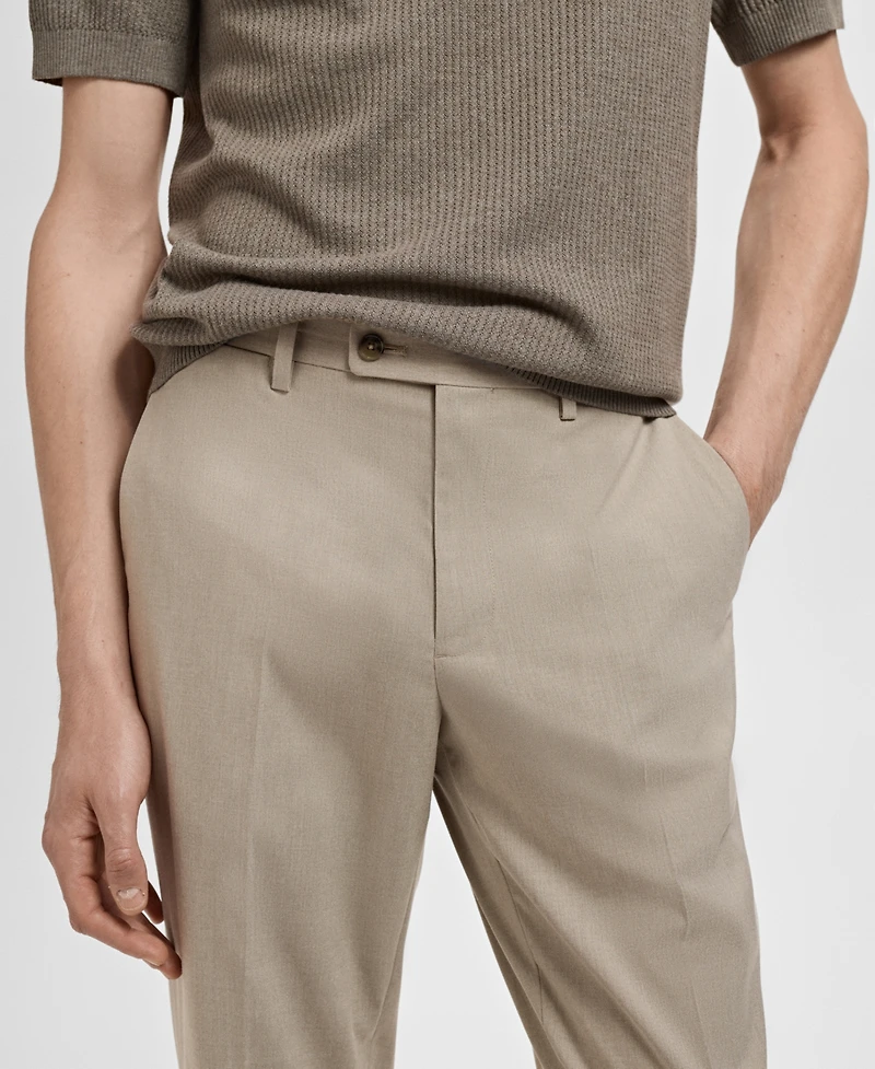 Mango Men's Monaco Slim-Fit Suit Pants