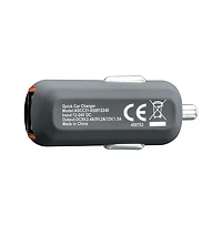 Ventev 24W Ultrafast Usb A Universal Mini Car Charger-Gray