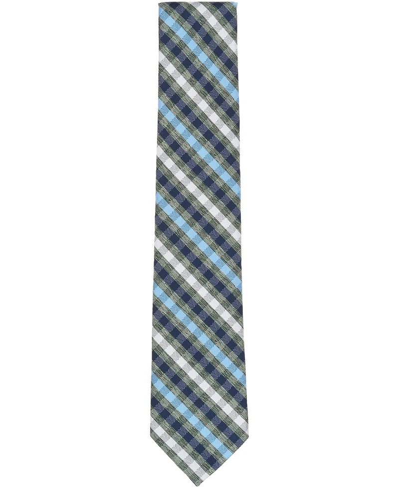 Club Room Men's Chesterwood Check Pattern Tie, Macy's Exclusive