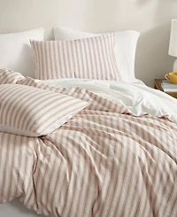 Madison Park Etta Striped 3-Pc. Duvet Cover Set