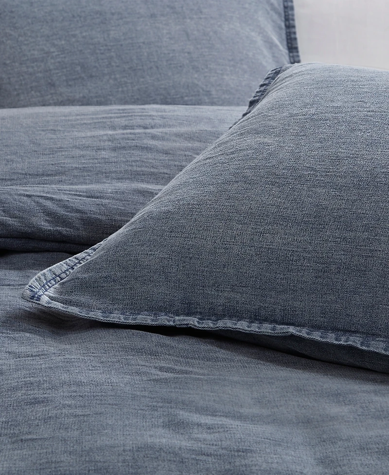 Woolrich Mckenzie Twill Washed 3-Pc. Duvet Cover Set, King/California King