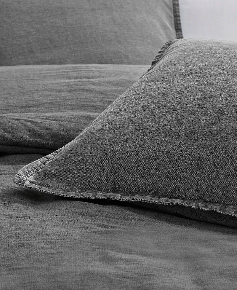 Woolrich Mckenzie Twill Washed 3-Pc. Duvet Cover Set, Full/Queen